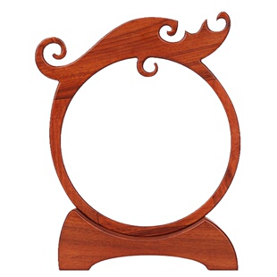 首饰托盘木头展示架台 木质手串项链串珠手链饰品珠宝小支架道具