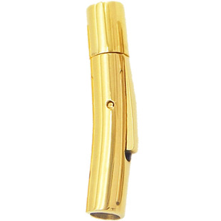 diy饰品配件串珠不锈钢皮绳扣米粒扣头发手链扣子编绳扣头收尾扣