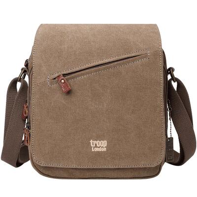 单肩休闲斜挎背包Troop时尚帆布