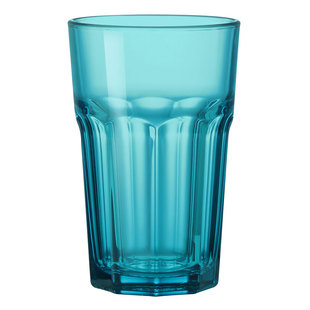 宜家正品博克尔无盖钢化玻璃杯水杯喝水茶杯玻璃杯子保加利亚产