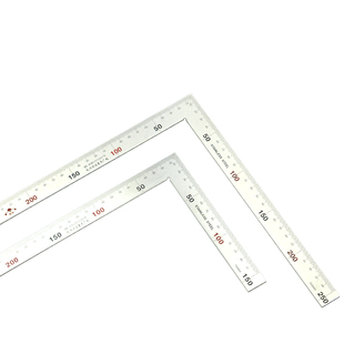 精品曙光加厚不锈钢角尺钢拐尺L型尺直角尺角度尺曲尺300 500包邮