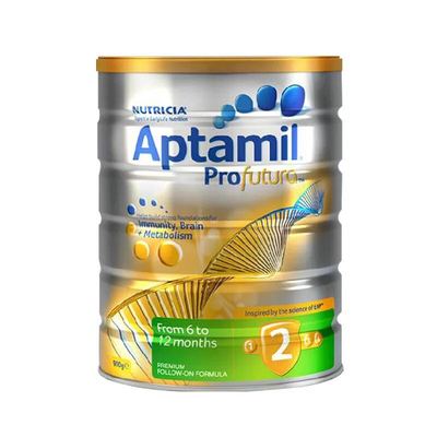 爱他美白金版婴幼儿2段牛奶粉