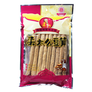 四川达州土特产梁太公开江豆笋干货隆昌豆筋棍棒杆手工豆腐竹500g