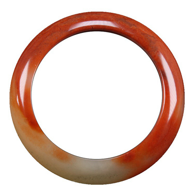 龙陵石缘玉镯黄龙玉女士手镯玉石