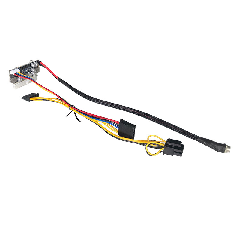 蜗牛星际 联达NAS多硬盘零噪音电源12V DC-ATX200W直插转换模块