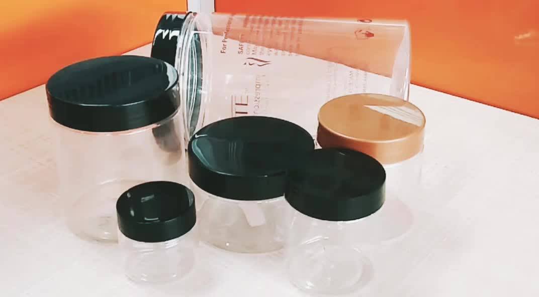 Ecofriendly Large Plastic Wide Mouth Jars Pet Mason Jar With Lid Buy