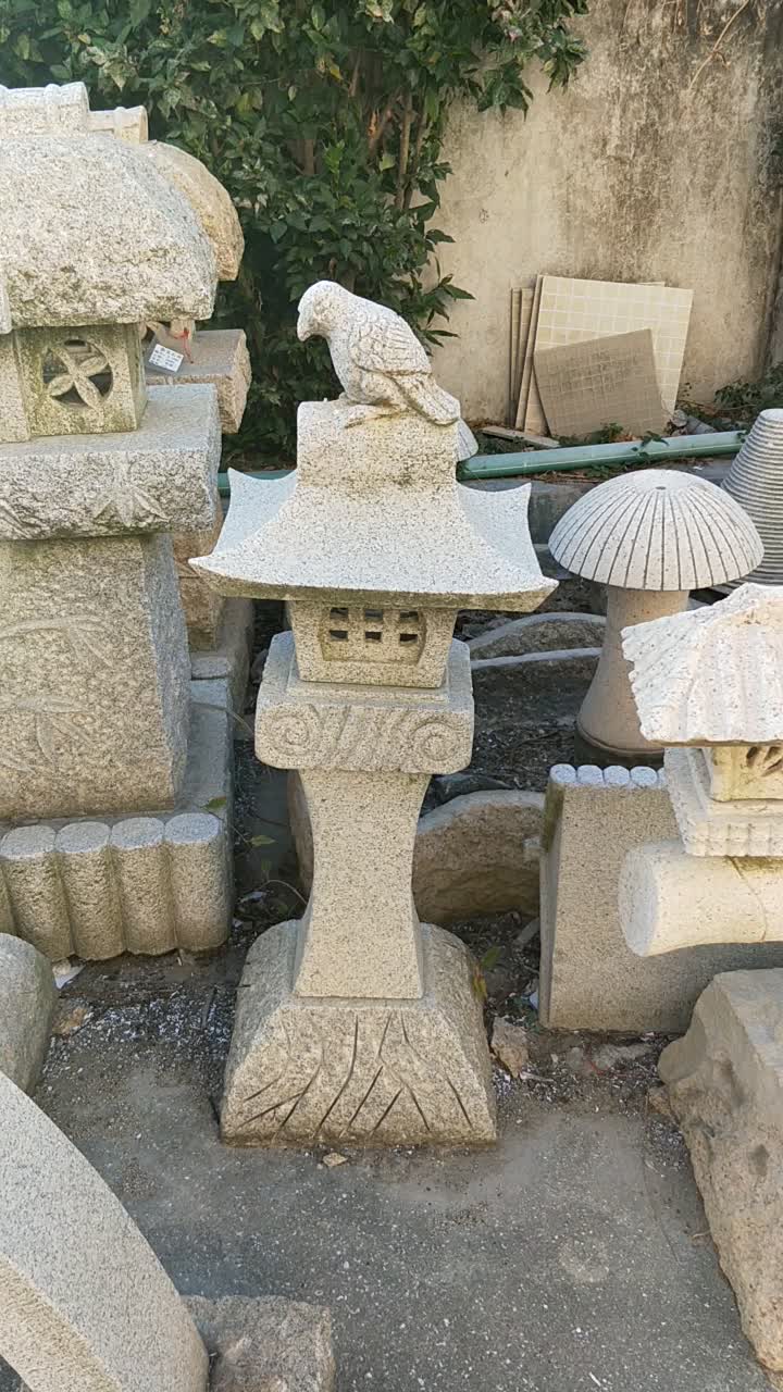 Top Rated Outdoor Decor Antique Stone Eastern Japanese Zangetu