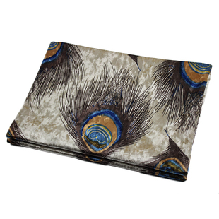 高档冰花绒面料欧式印花沙发布套料加厚金丝绒布软包手工diy面料