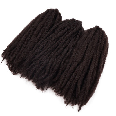 非洲脏辫假发Afro kinky curly twist braids Marley braid hair