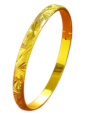 爱久福仿细磨砂暗扣送闺蜜手镯