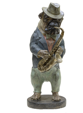 欧式风电视柜乐队家族西洋名犬