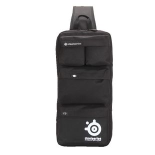 赛睿空降包 绝地求生吃鸡游戏外设键盘鼠标耳机多功能数码收纳包