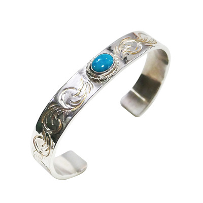 znative原雕金师高匠人手工手镯