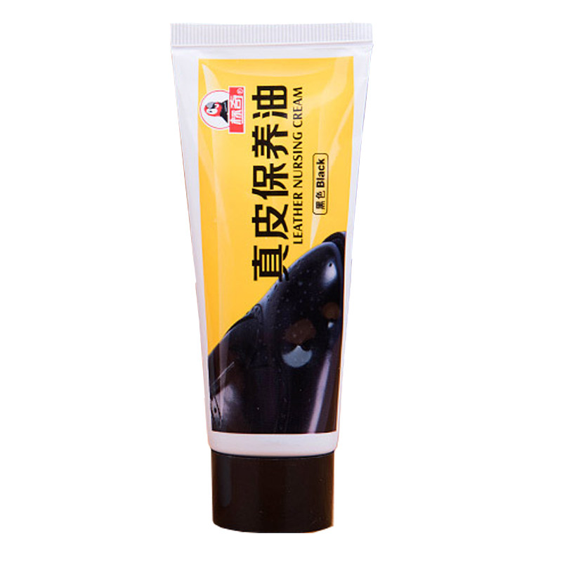 标奇膏体棕色上光皮鞋油