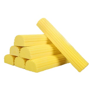 格易美拖把头吸水海绵替换装通用胶棉对折式折叠挤水墩布头拖布头