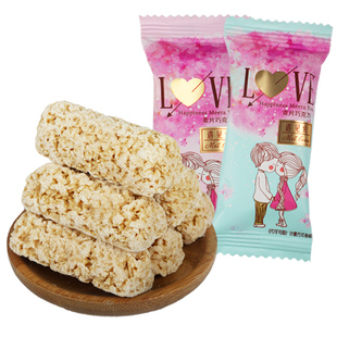 遇见爱麦片500g燕麦巧克力棒结婚喜糖散装混装糖果零食批发年货