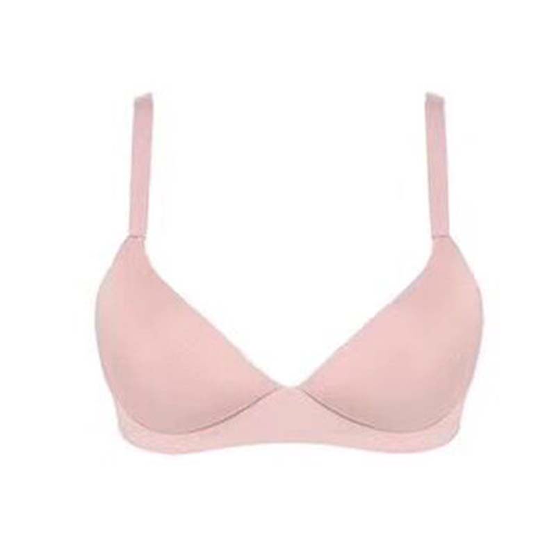 奥丽多丽内衣正品文胸小胸无钢圈无痕光面少女款运动收副乳女内衣