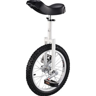 君立独轮车平衡车单轮儿童独轮车单轮杂技成人独轮自行车建大轮胎
