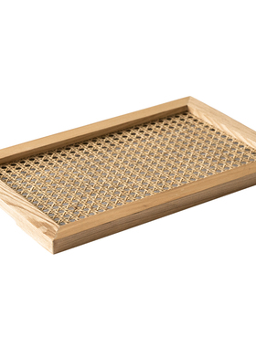 藤编材料手工托盘网红ins风茶垫