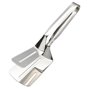 煎炸神器304煎铲不锈钢煎鱼铲子夹子多功能煎铲夹炸鱼神器翻鱼铲