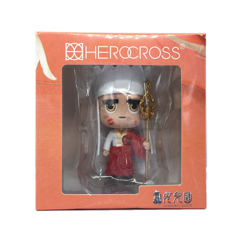 HEROCROSS西游记女儿国4寸公仔孙悟空猪八戒唐僧女王手办玩具模型