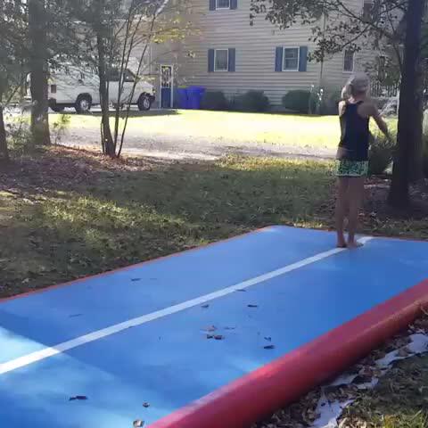 13 Feet Air Track Inflatable Gymnastics Tumbling Mat with Pump