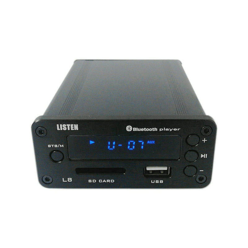 雷声L6音频解码器aux莲花双输入输出sd卡u盘APE无损WAV播放flac