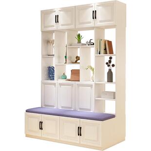 简约门厅柜鞋柜进门客厅储物柜间厅柜衣帽装饰柜组合玄关柜隔断柜