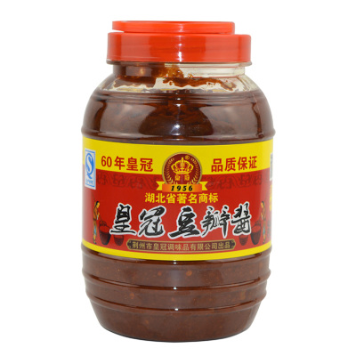 荆州皇冠豆瓣酱油焖大虾酱1kg