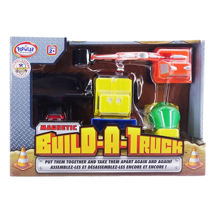 popular光华百变工程车 海陆空拼装玩具益智组合磁性拼插积木男孩