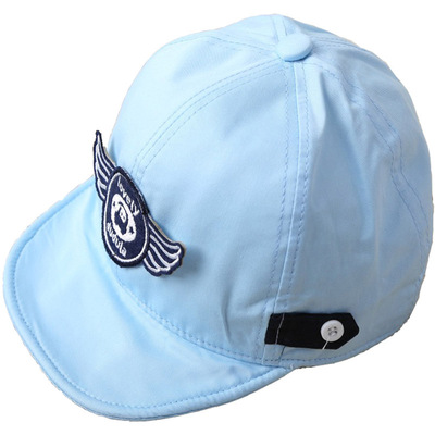 嘟嘟啦鸭舌全棉春夏男女婴儿帽子