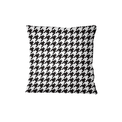 千鸟格抱枕靠垫现代轻奢黑白格子 枕头套沙发靠枕腰枕定制枕套