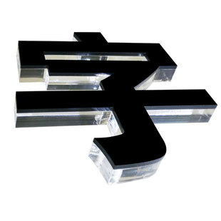 亚克力水晶字定制广告发光字定做招牌门头PVC字体背景墙贴广告牌