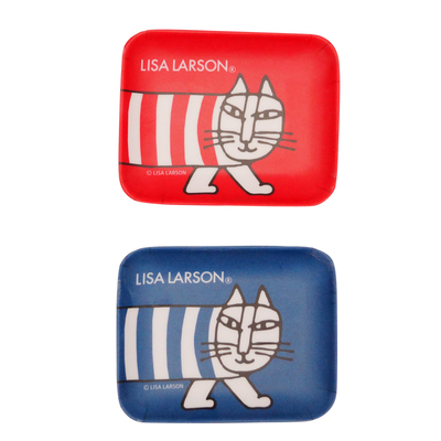 larson收纳盘条纹猫mikey小碟子