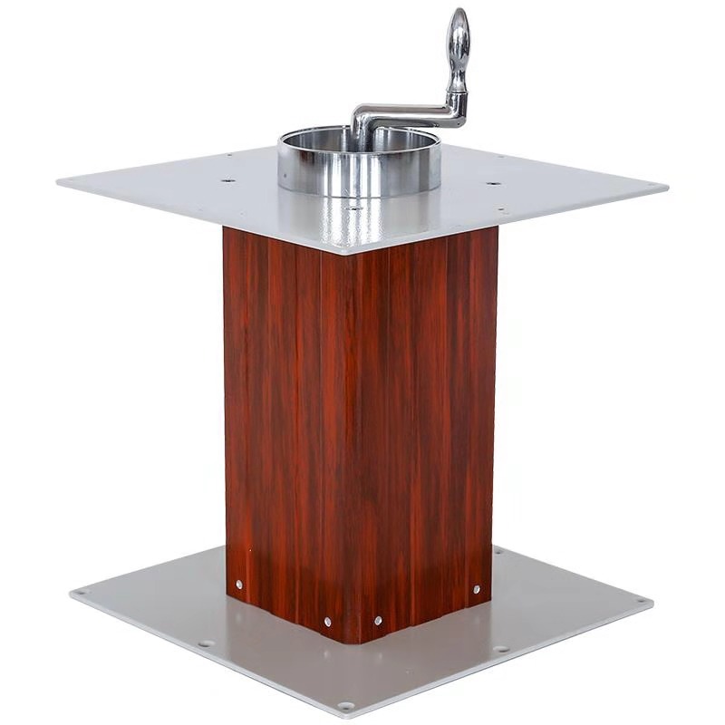 兴港包邮手动大铝手摇升降桌和室榻榻米手动升降机日式地台升降台