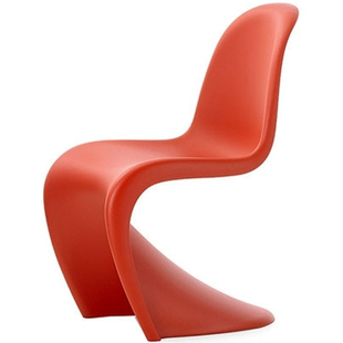 诺曼邸经典设计师家具 panton chair/潘顿椅 S型玻璃钢潘东餐椅