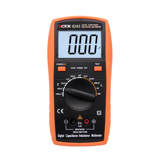 胜利电感电容表高精度数字电容容量专用测量表测试仪VC6013/6243