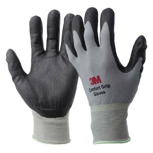 3M防滑手套劳保耐磨工作浸胶涂掌丁腈橡胶工地男劳动工业防护透气