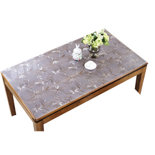 pvc桌布防水防油免洗防烫茶几垫餐桌垫透明长方形台布桌子保护垫