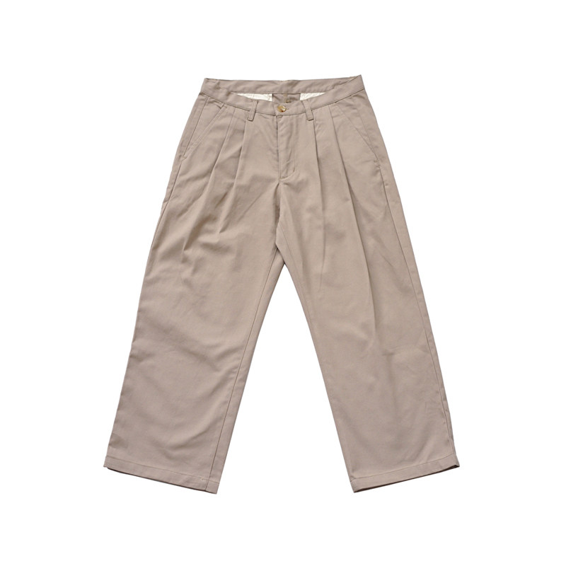 FR Work Pants 宽松版型法式工装九分裤