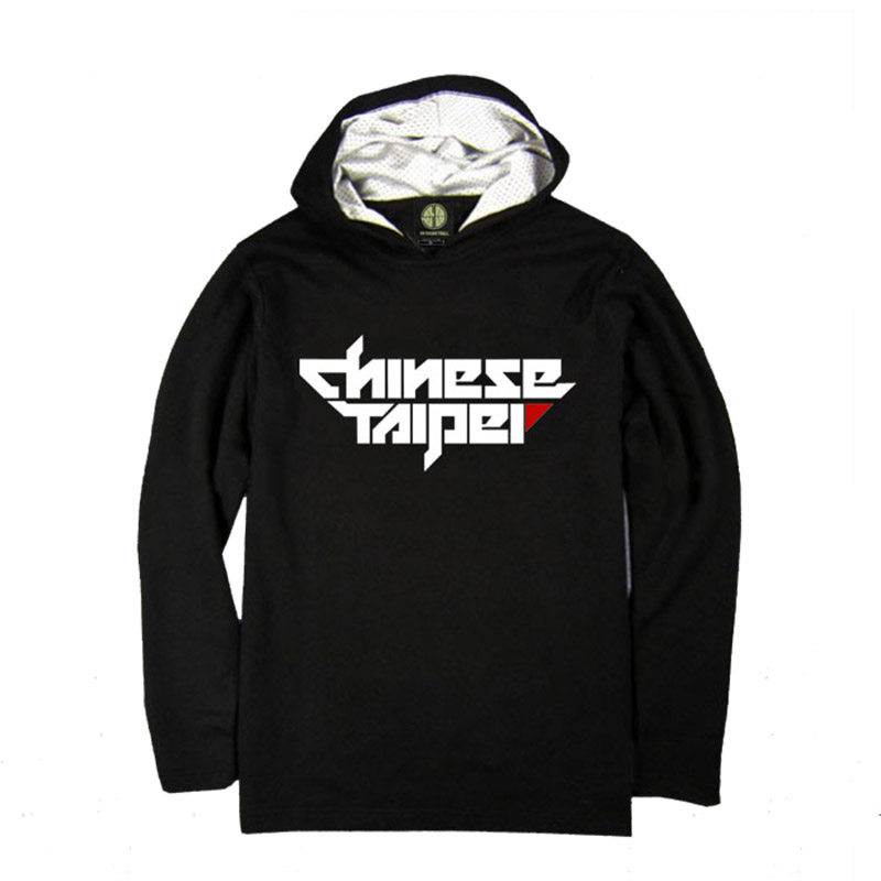 SD篮球运动CHINESE TAIPEI TEE中国台北棉质连帽外套卫衣