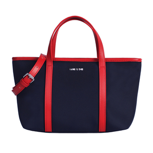 斜挎小包女两用包包新款迷你上班手拎尼龙牛津帆布手提托特饺子包