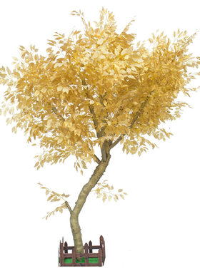 仿真金色摇钱树新年许愿树