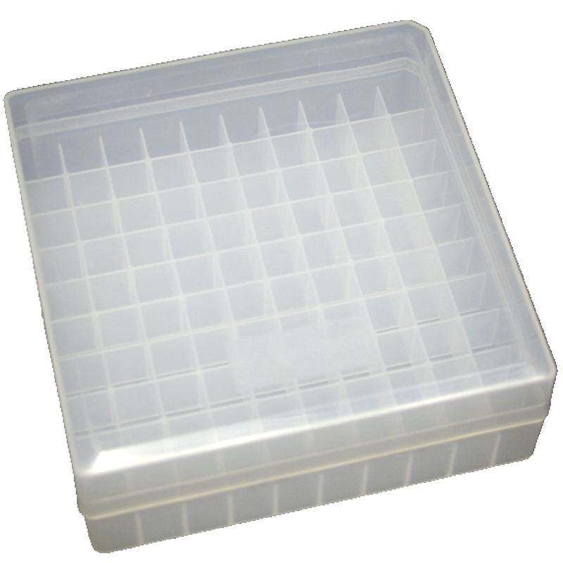 1.8ml2ml5ml25格50格81格100格塑料冷冻管盒冻存管盒翻连盖冻存盒