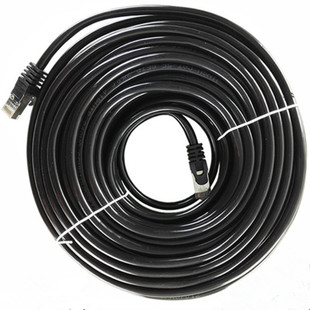 网线家用超五类室外防水50米30m100千兆80网线延长超长路由器监控