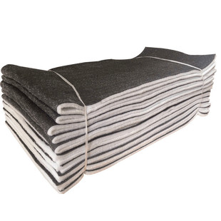 鱼缸黑白高密度加厚过滤棉 水族箱过滤生化棉底滤棉净化水族滤材