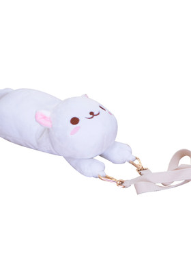 猫咪后院夏目友人帐猫老师雪初音雪音兔背包玩偶笔袋动漫公仔周边