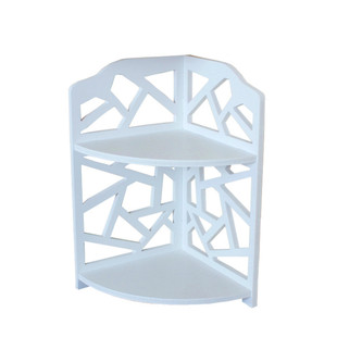 卫生间置物架浴室落地转角收纳架厕所洗手间卫浴柜免打孔三角架子