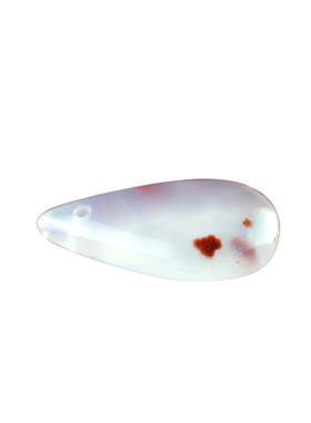 马达加斯加天然紫罗兰小水滴吊坠