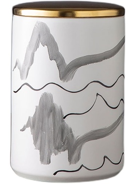 麦穗陶瓷家居客厅插花电视柜摆件